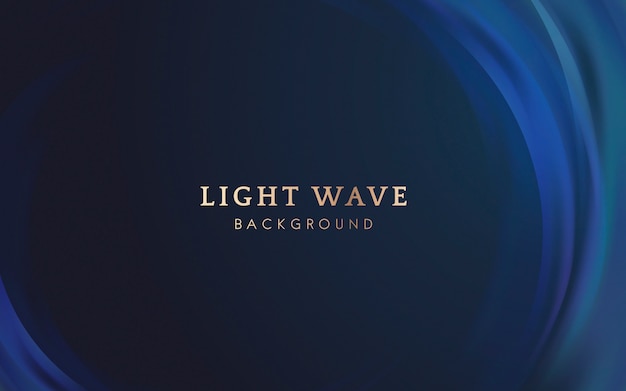 Free vector light wave border background