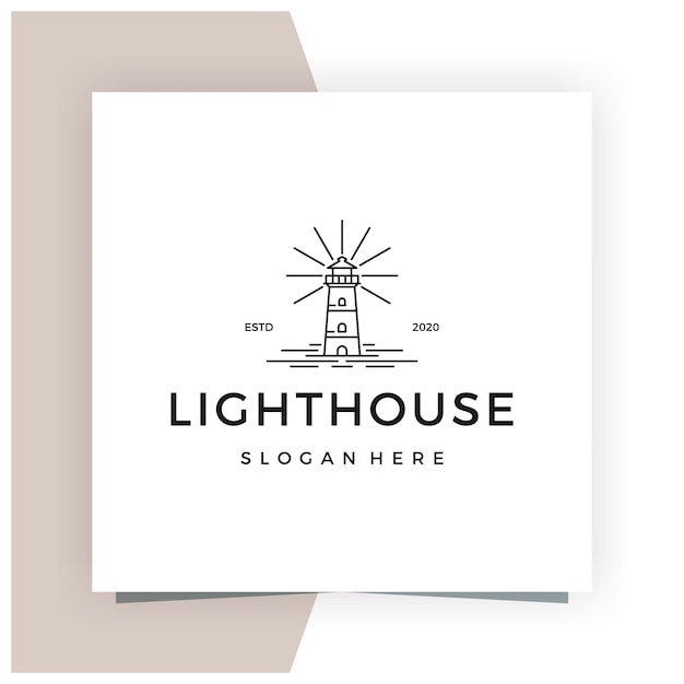 Download Free Lighthouse Line Outline Monoline Logo Design Inspiration Premium Use our free logo maker to create a logo and build your brand. Put your logo on business cards, promotional products, or your website for brand visibility.
