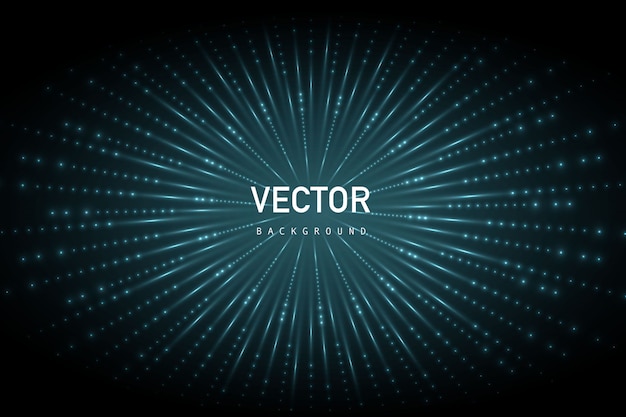 Free vector lights in circular shape background