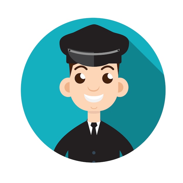 Limousine driver avatar