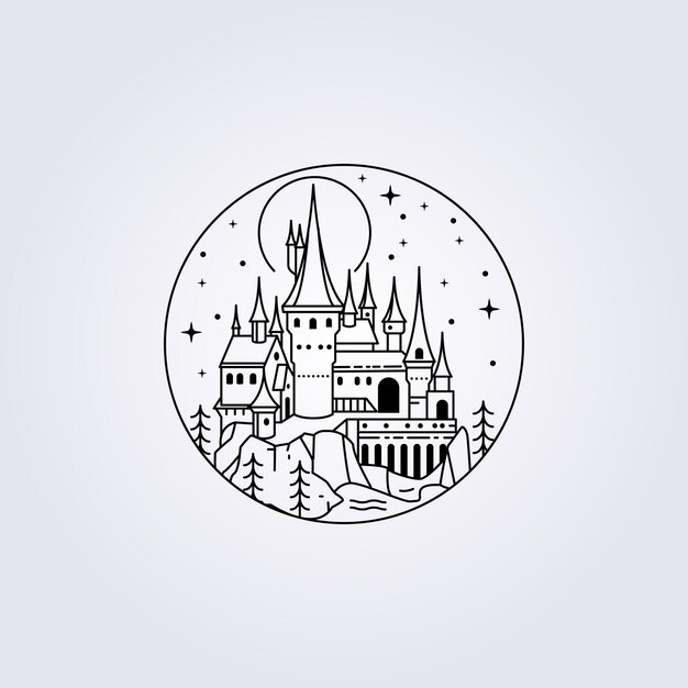 Premium Photo Hogwarts Castle At Universal Studio Japan With Impressive Sky And Rainbow