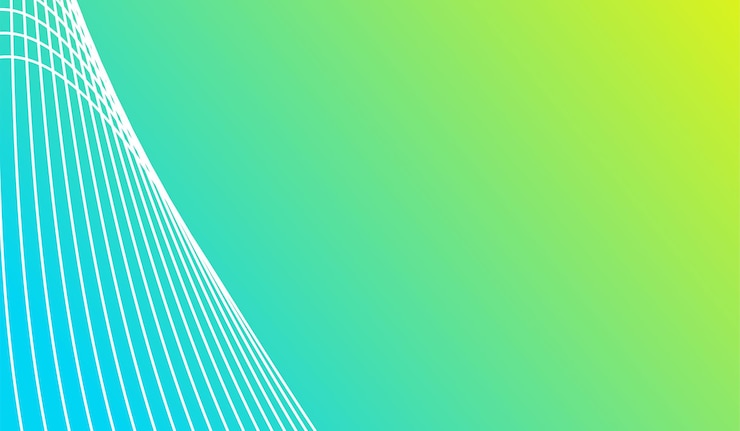 Free Vector line wave background gradient style template