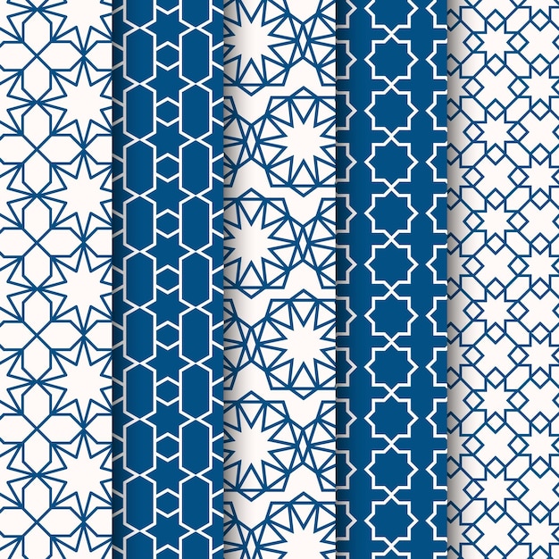 Linear arabic pattern collection