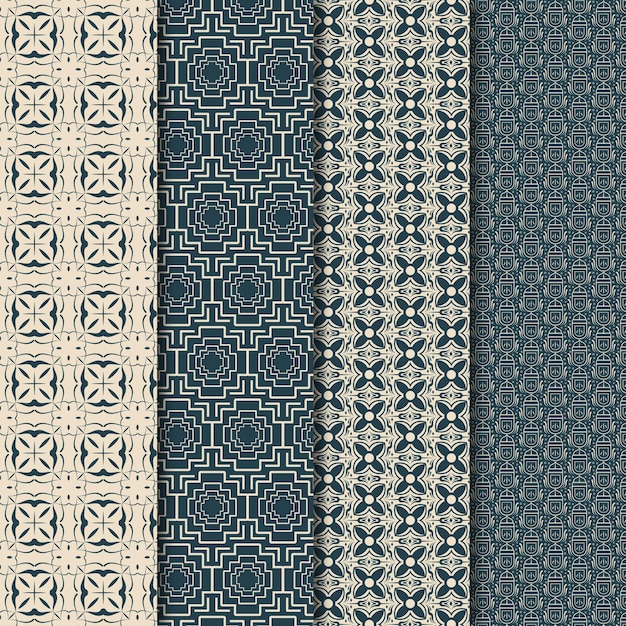 Linear arabic pattern collection