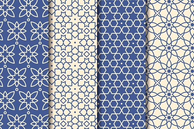 Linear arabic pattern collection