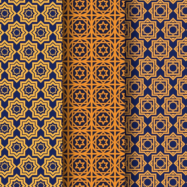 Linear arabic pattern collection