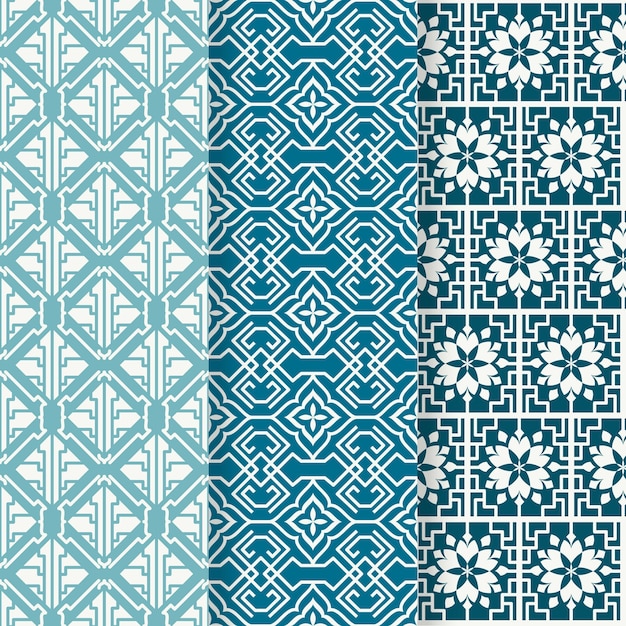 선형 아랍어 패턴 컬렉션