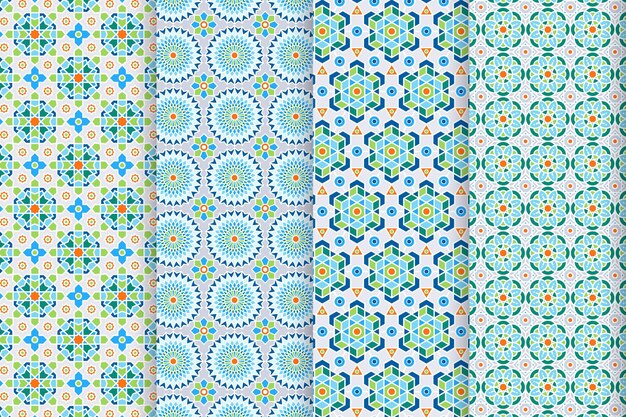 Linear arabic pattern collection