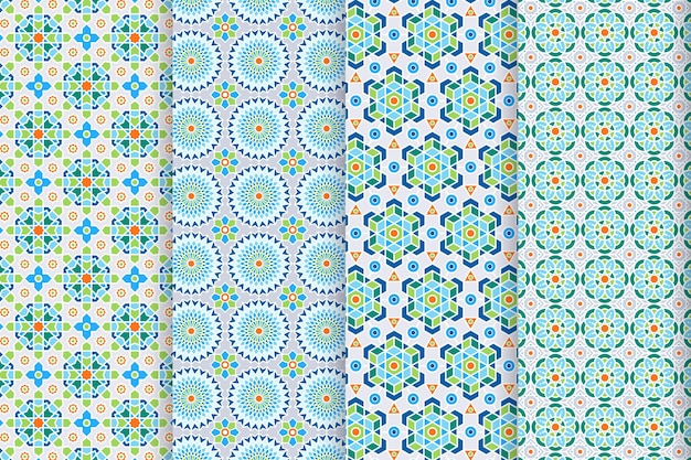 Linear arabic pattern collection