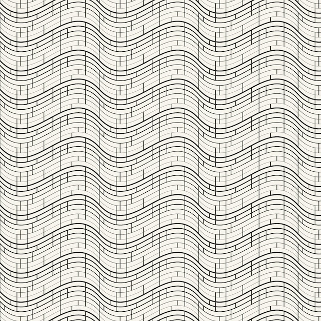 Linear flat abstract lines pattern