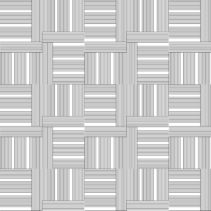 Free Vector linear flat abstract lines pattern