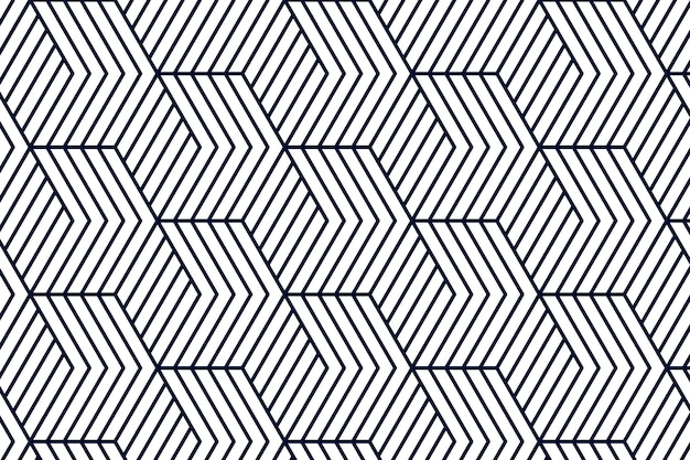 Free vector linear flat abstract lines pattern