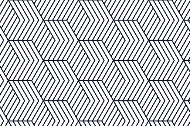 Linear flat abstract lines pattern