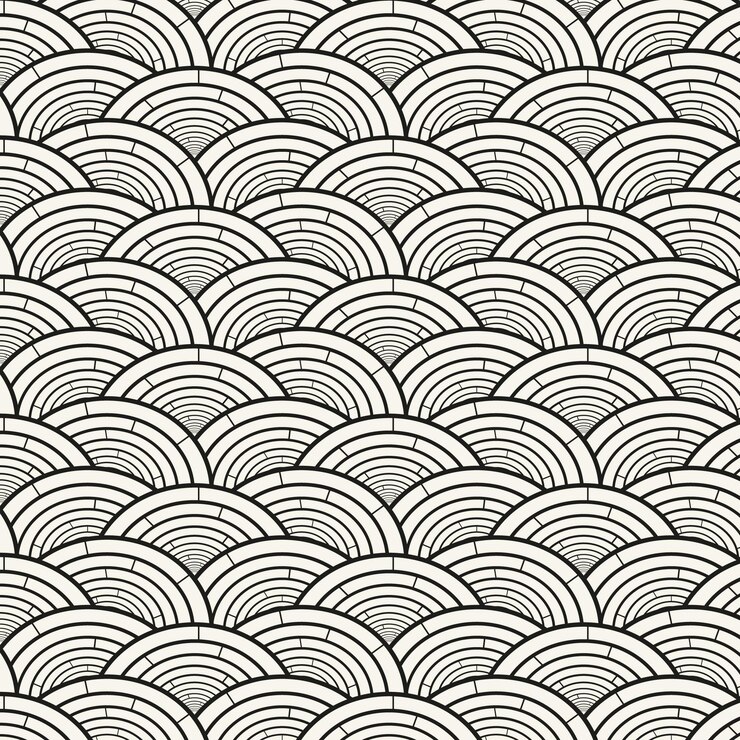 Free Vector linear flat abstract lines pattern