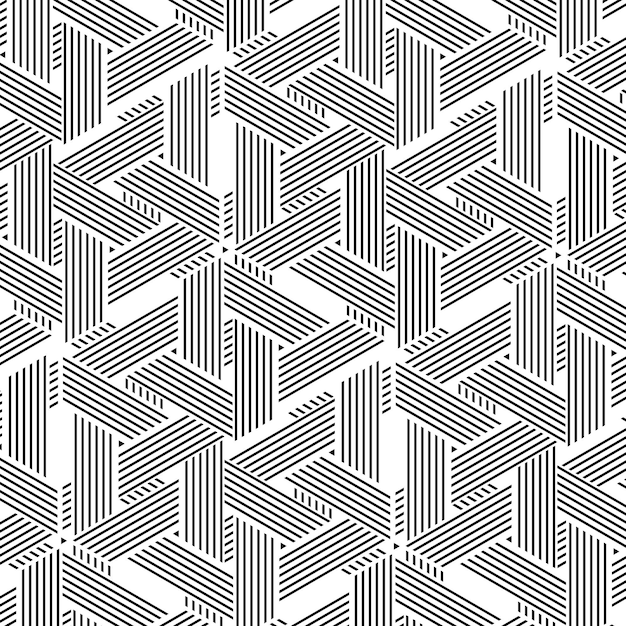 Free vector linear flat abstract lines pattern