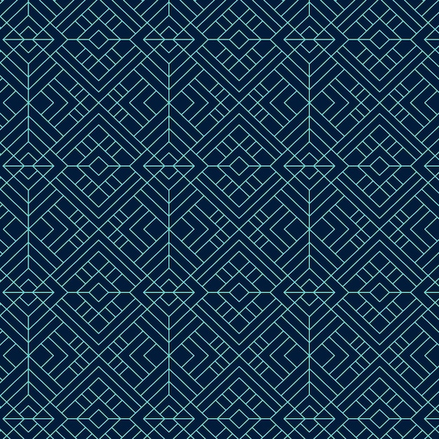 Linear flat abstract lines pattern