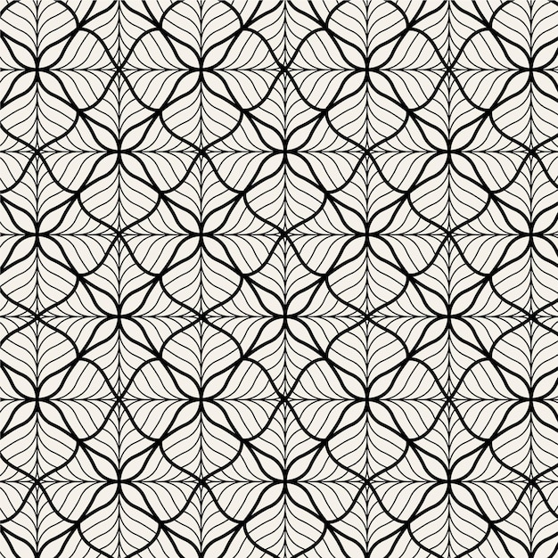 Free vector linear flat abstract lines pattern