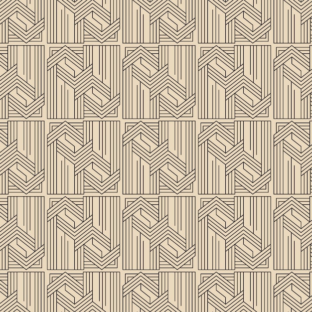 Linear flat abstract lines pattern