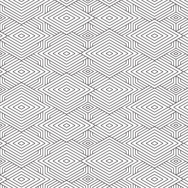Linear flat abstract lines pattern