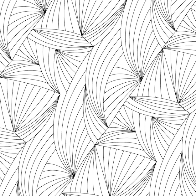 Linear flat abstract lines pattern