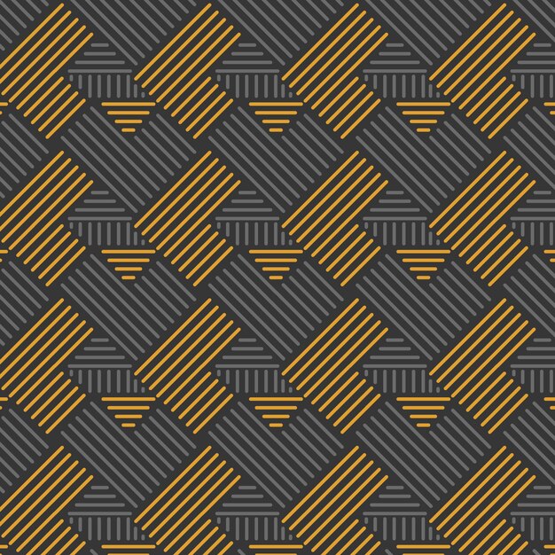 Linear flat abstract lines pattern