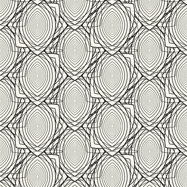 Linear flat abstract lines pattern