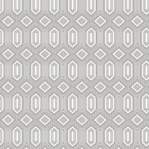 Free vector linear flat abstract lines pattern