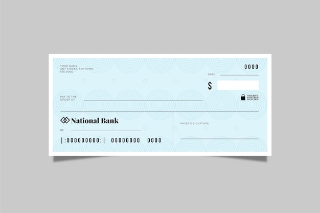 28+ Blank Check Template - DOC, PSD, PDF & Vector Formats