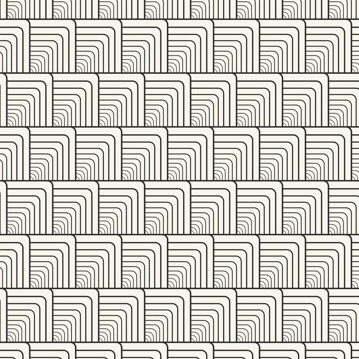 Free Vector linear flat design abstract lines pattern