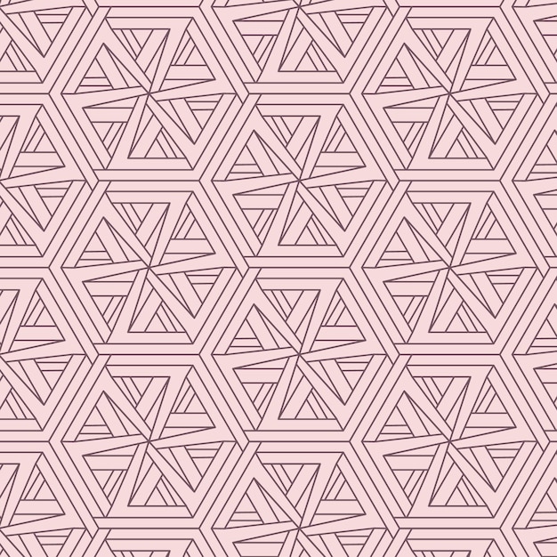 Линейный плоский дизайн абстрактные линии шаблон