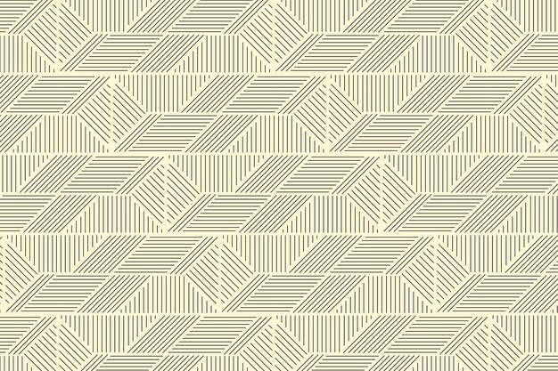 Linear flat design abstract lines pattern