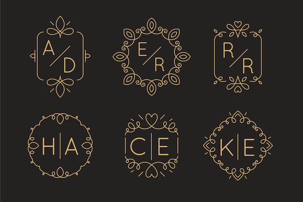 8+ Monogram Stickers - Free PSD, AI, Vector EPS Format Download