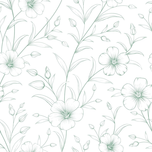 Free vector linen seamless pattern.