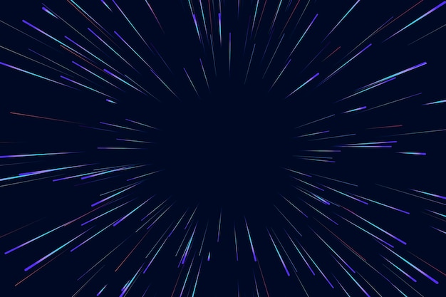 Lines of speed lights background