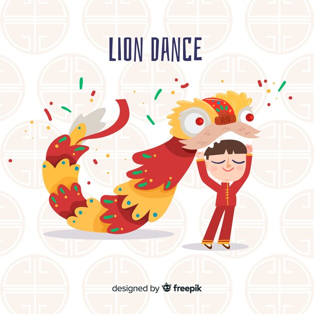 Lion dance