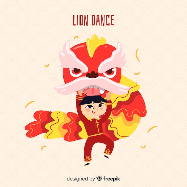 Lion dance