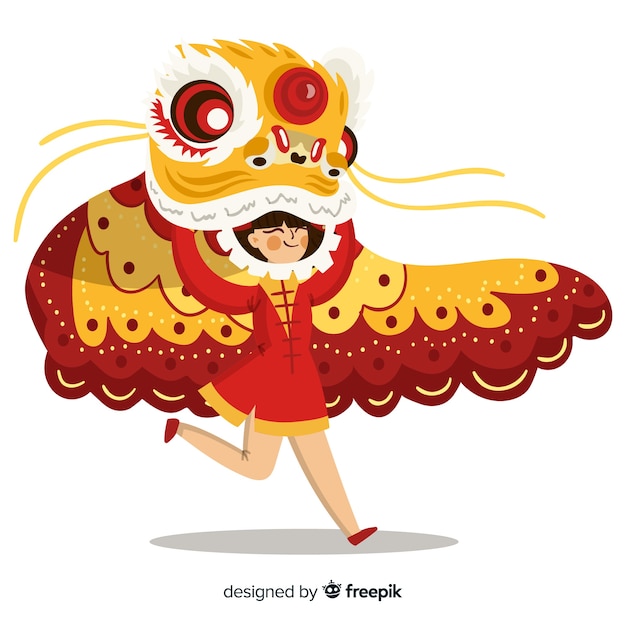 Lion dance