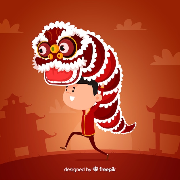 Lion dance