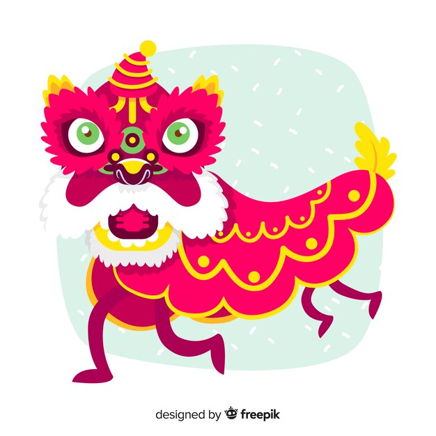 Lion dance