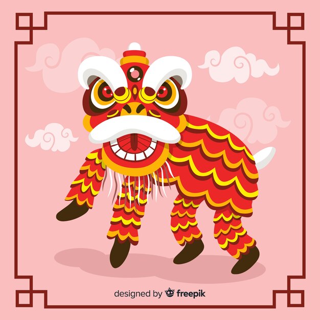 Lion dance
