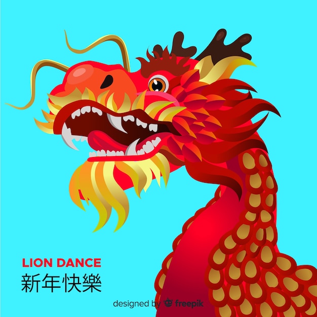 Lion dance