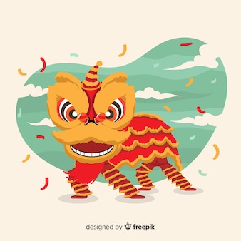 Lion dance