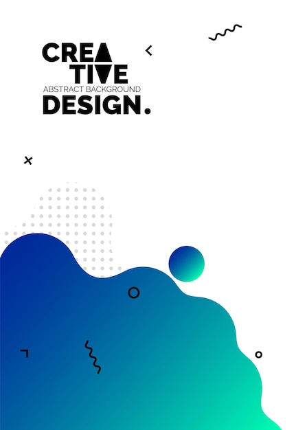 Free vector liquid color shapes for composition poster backgrounds trendy abstract covers futuristic design eps10 vector