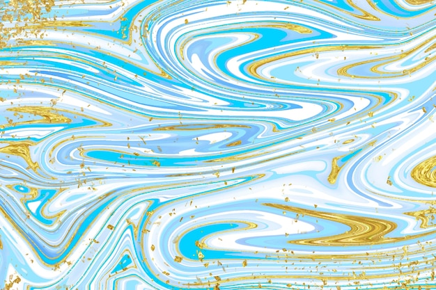 Liquid marble background style