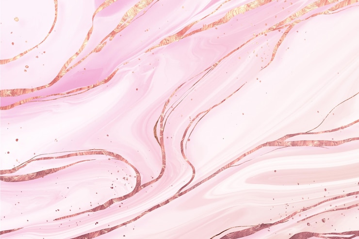 Free Vector liquid marble background with golden gloss texture