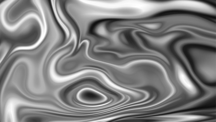 Free Vector liquid metal mercury silver ripples abstract background