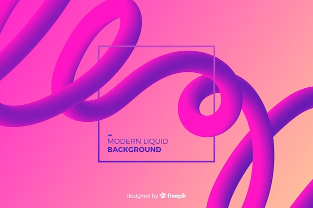 Liquid shape background