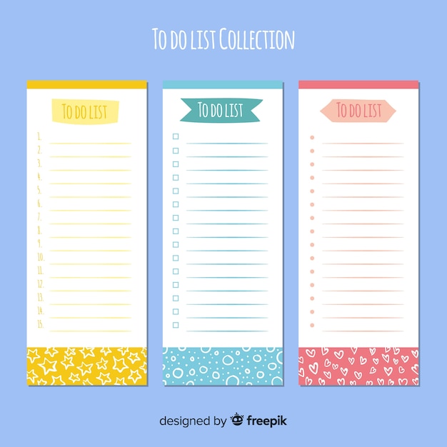 To do list collection