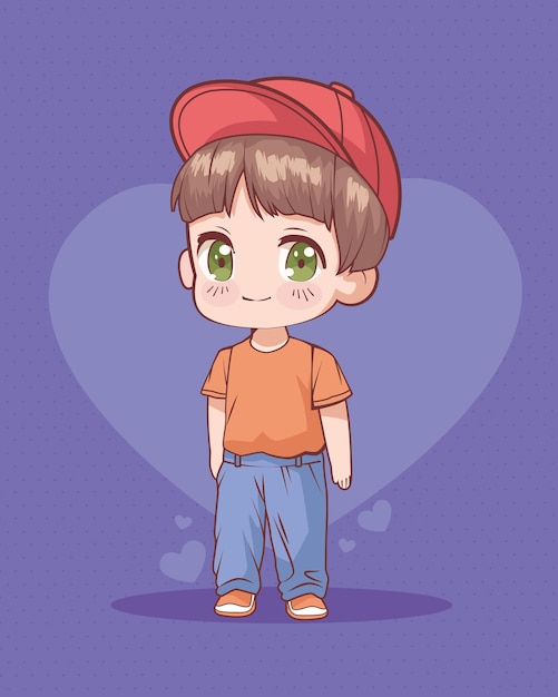 Anime Character Boy PNG Transparent Images Free Download, Vector Files