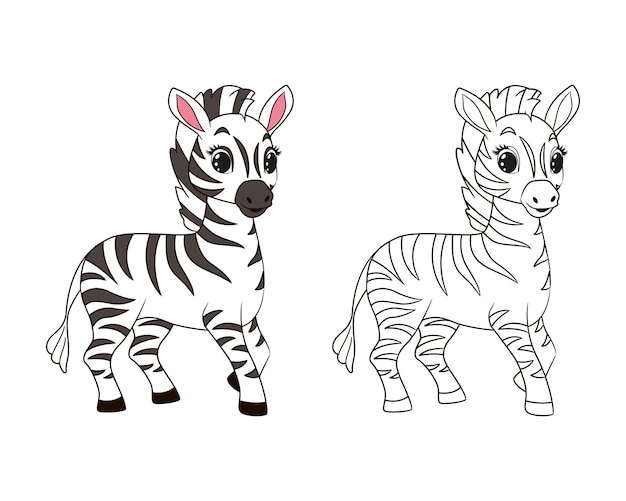 55 Cute Zebra Coloring Pages  Latest HD